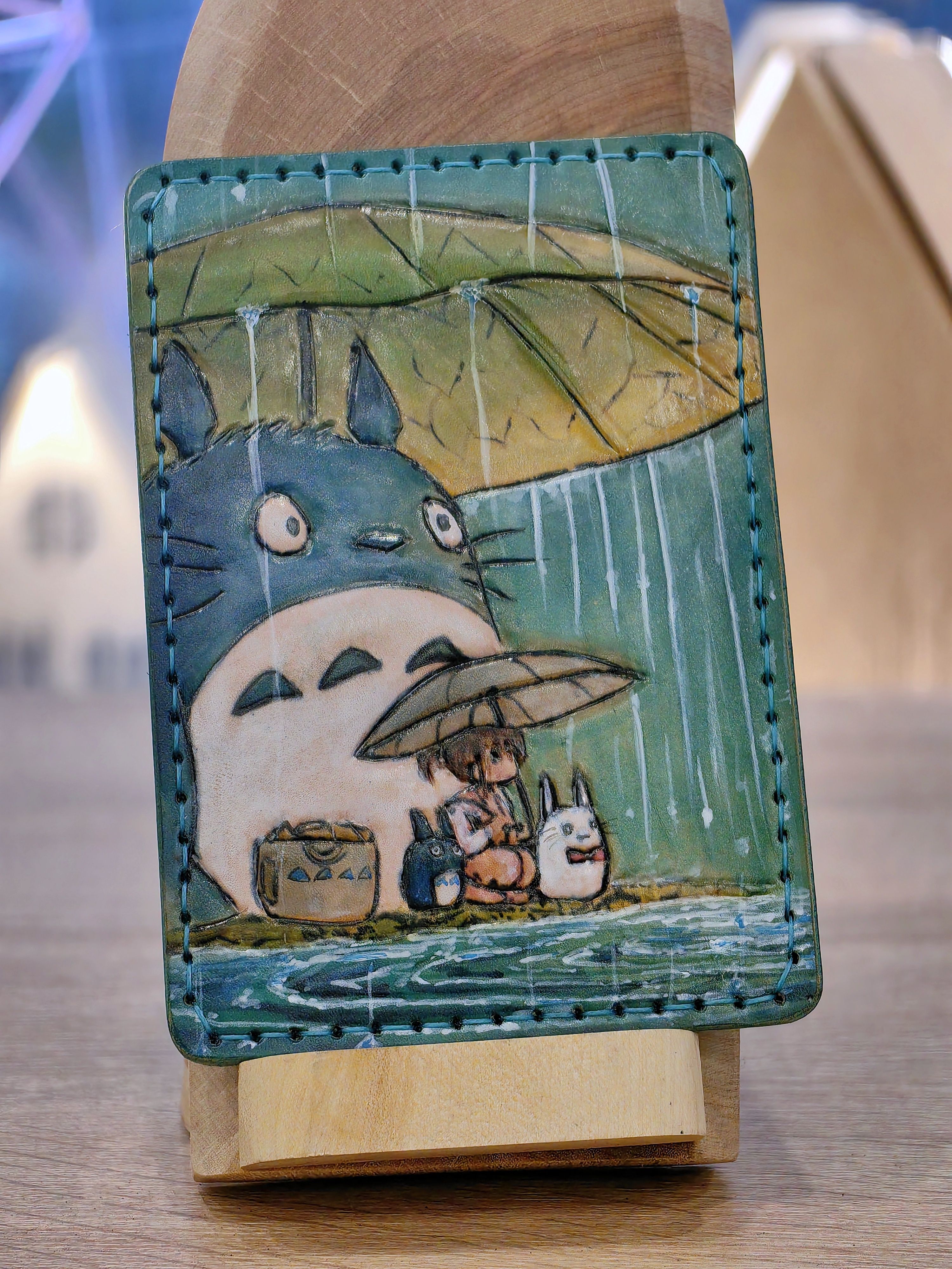 Картхолдер кожа "АННА" (Тоторо)