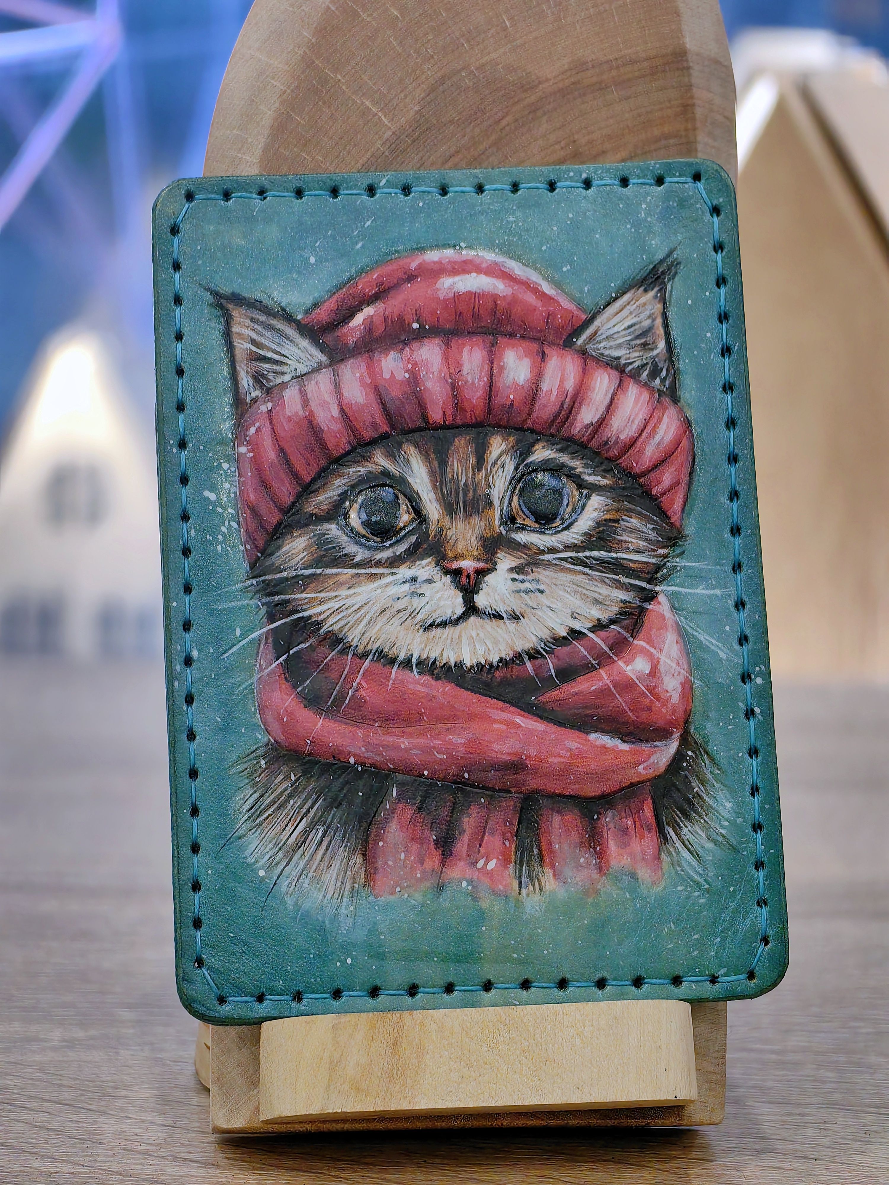 Картхолдер кожа