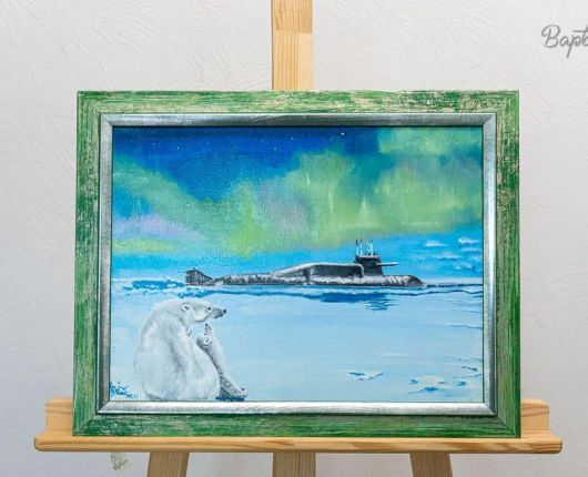 Картина "Кольский край", малая
