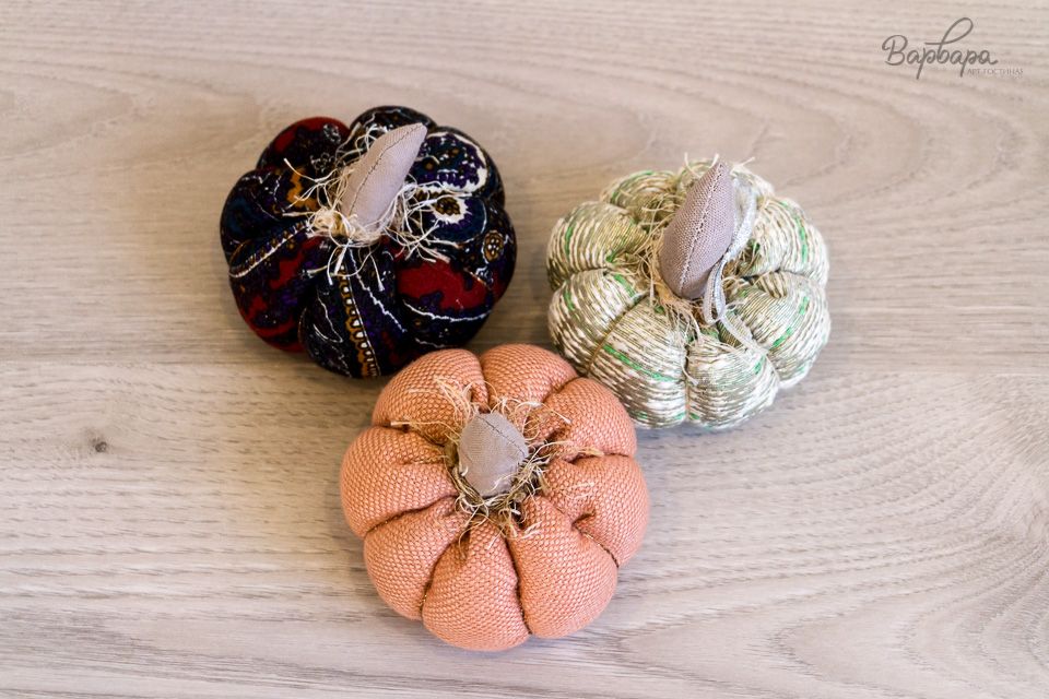 Тыква-игольница