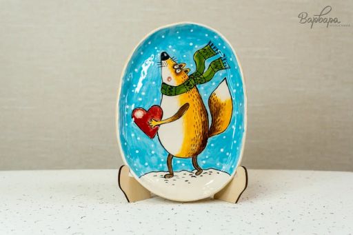 Тарелка "Северная глина", Малая