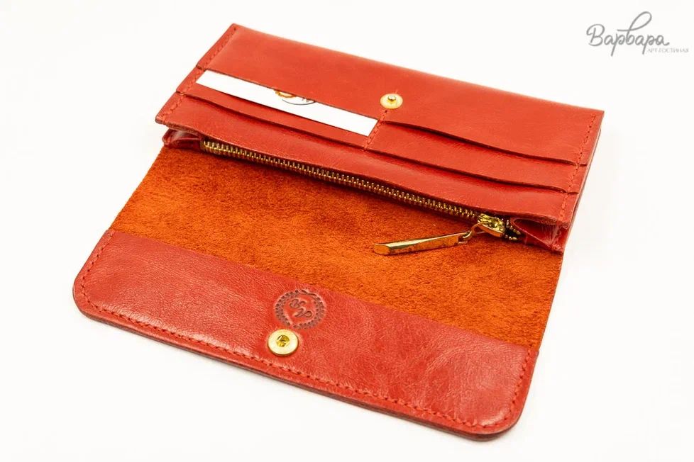 Кошелек кожаный "Актау", Люкс