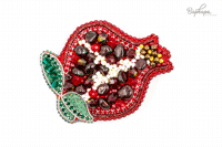Брошь "Гранат"