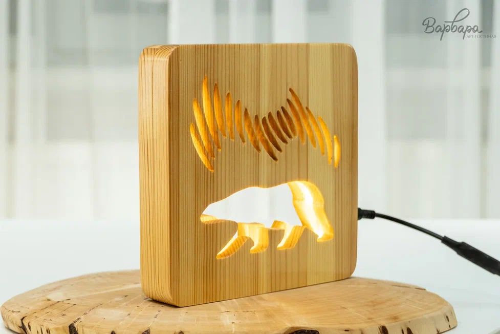 Светильник "Cеверный узор"