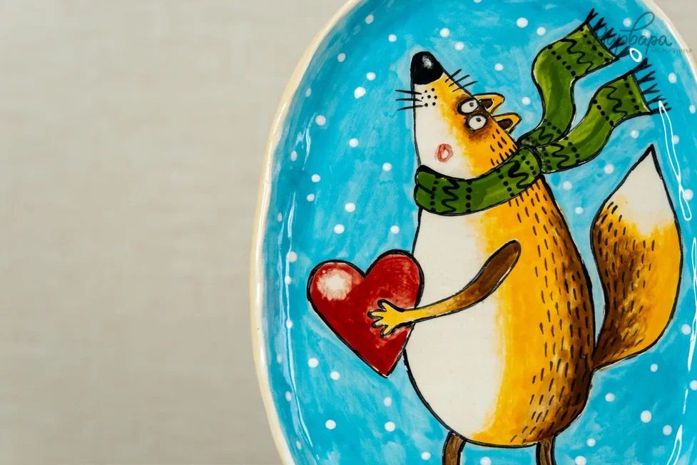 Тарелка "Северная глина", Малая