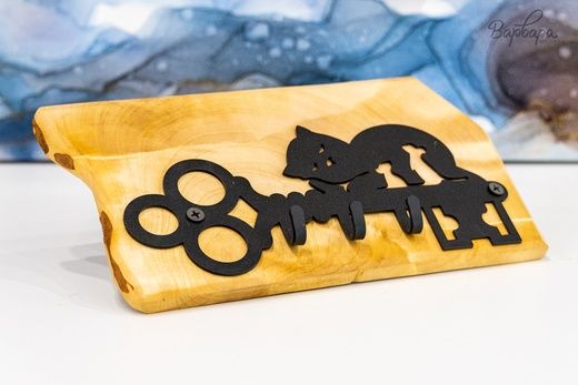 Ключница каминная "Русская береза"