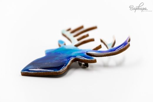 Брошь "Северное Сияние", Б