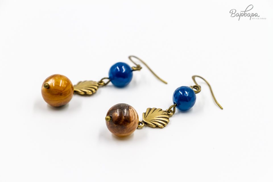 Серьги "Воспоминание о лете"