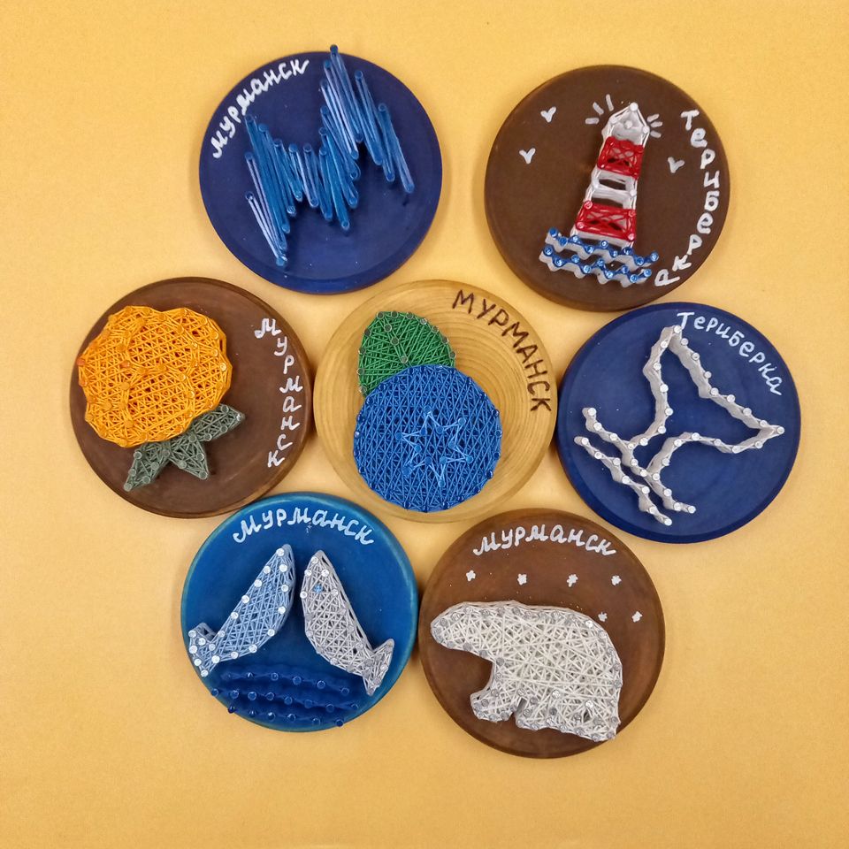 Стринг-арт магниты, Стандарт