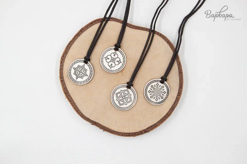 Кулон "Дары Севера" орнамент