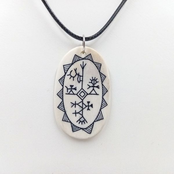 Кулон "Традиции" кость большой