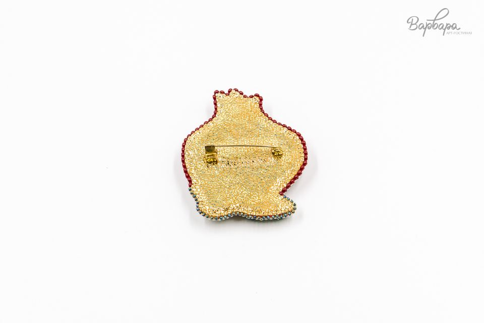 Брошь "Гранат"