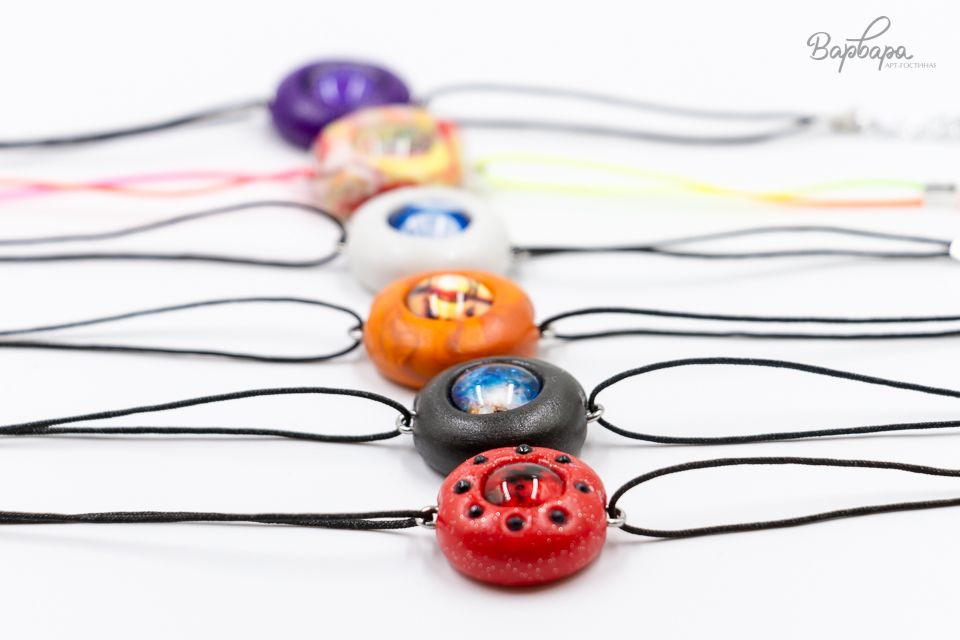 Браслет "Астра", полимер, С