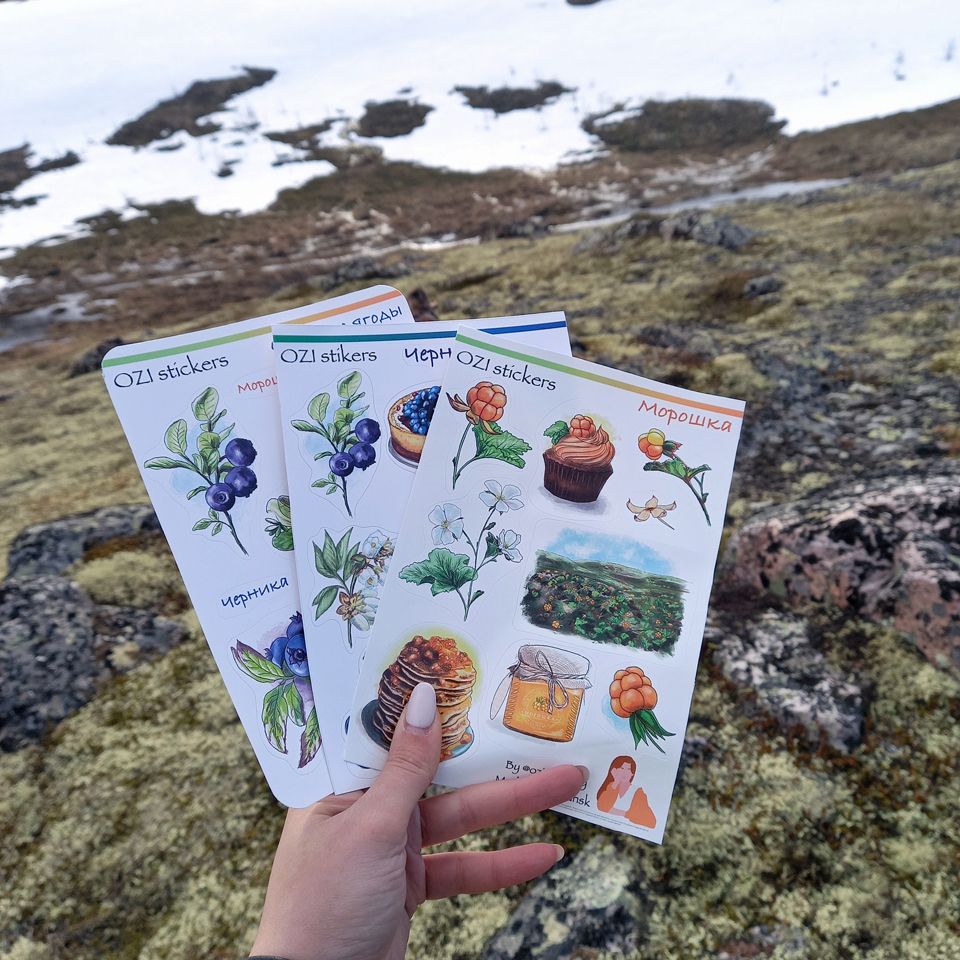 Набор наклеек