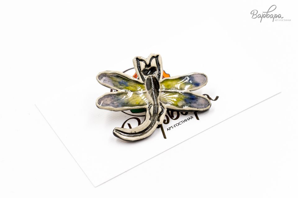 Брошь керамика "Крис"