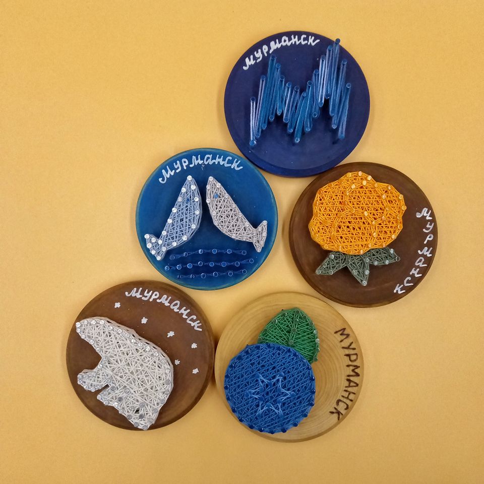 Стринг-арт магниты, Стандарт