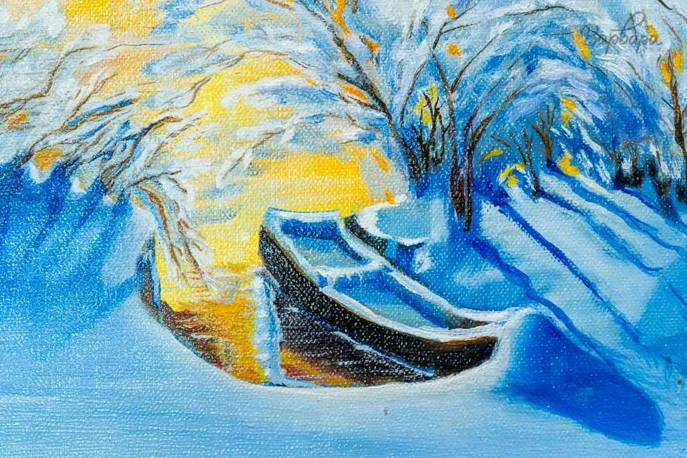 Картина "Кольский край", малая