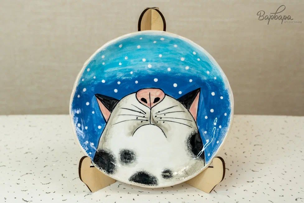 Блюдце "Северная глина", Большое