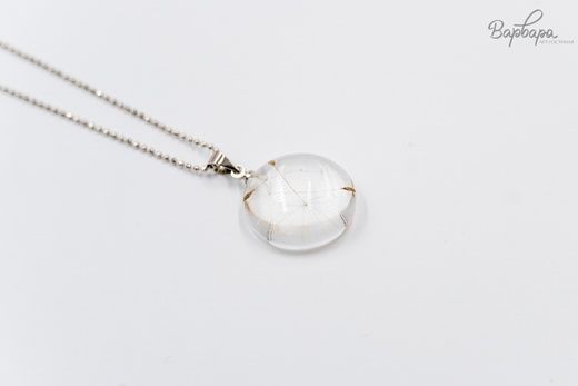 Кулон с сухоцветом, М