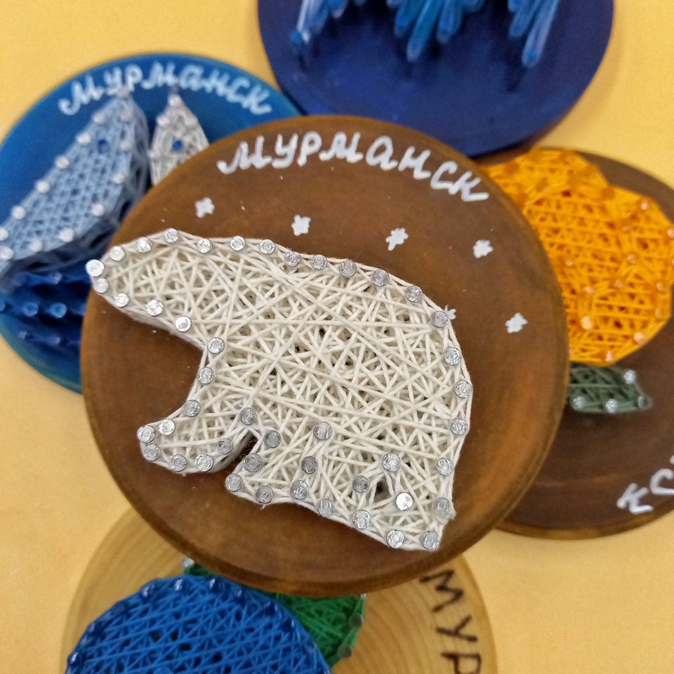 Стринг-арт магниты, Стандарт