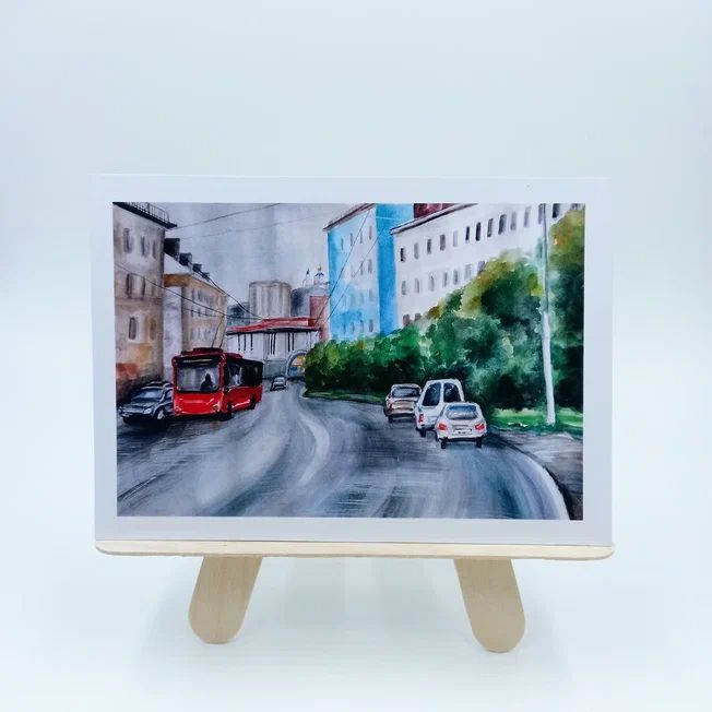 Открытка "На краю Севера"