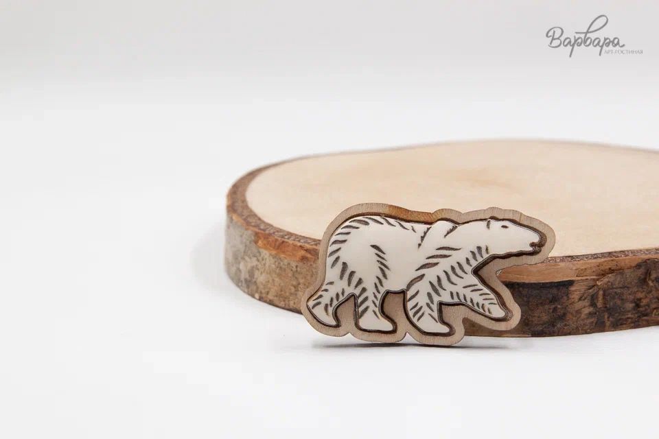 Брошь-значок "Дары Севера"