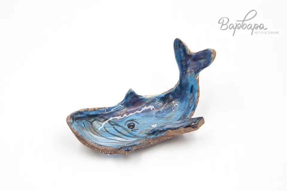 Фигурная тарелка "Море" мини