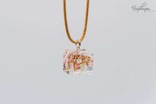 Кулон с сухоцветом, С