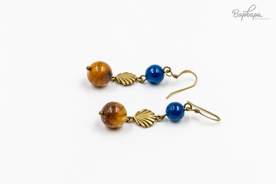 Серьги "Воспоминание о лете"