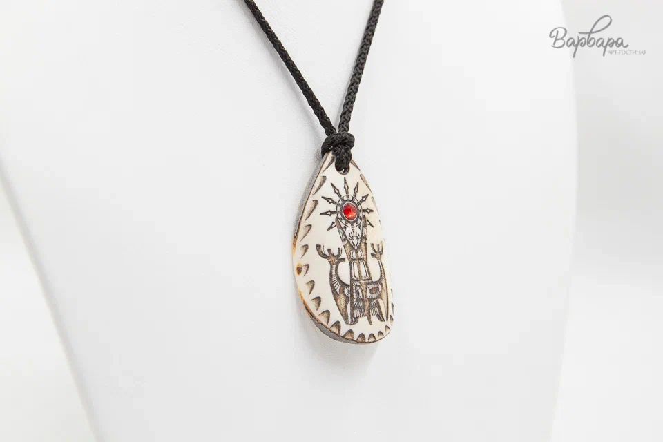 Кулон "Дары Севера" солнце тундры