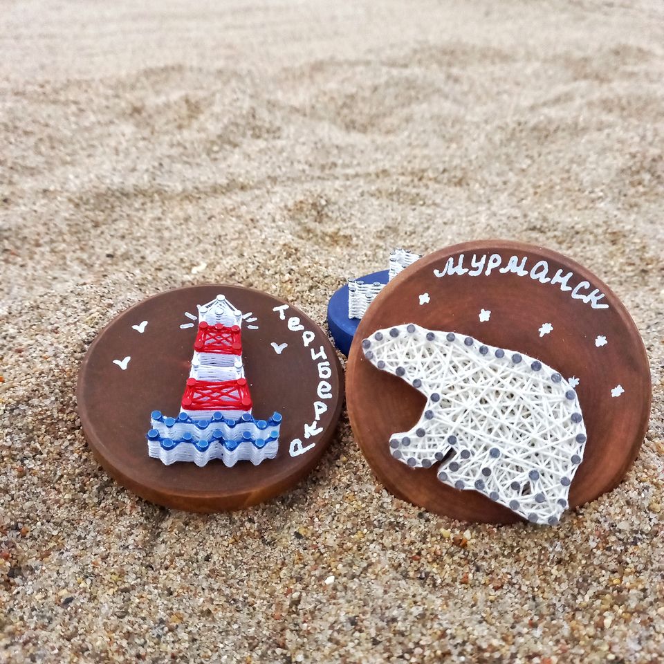 Стринг-арт магниты, Стандарт