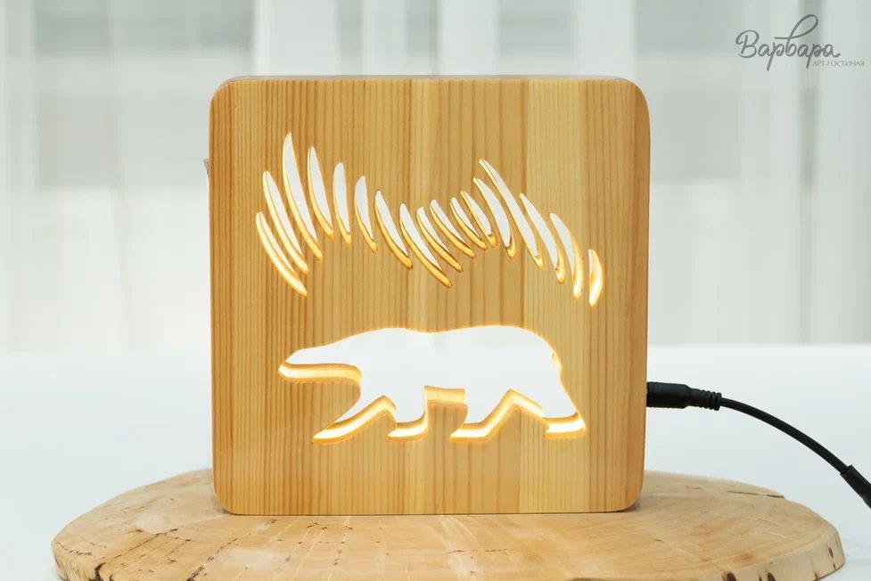 Светильник "Cеверный узор"