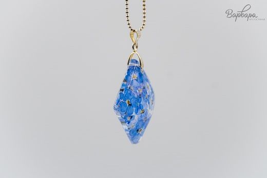 Кулон с сухоцветом, С