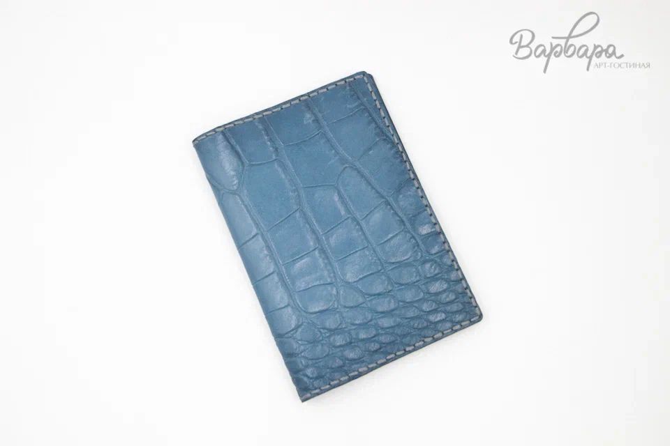 Обложка на паспорт с узором "Юнко", Люкс