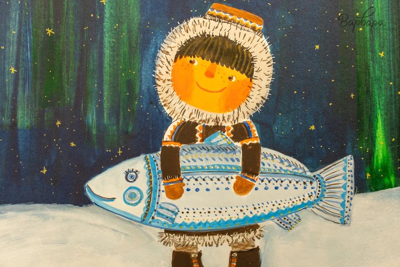 Картина коллекция "Саами" в раме