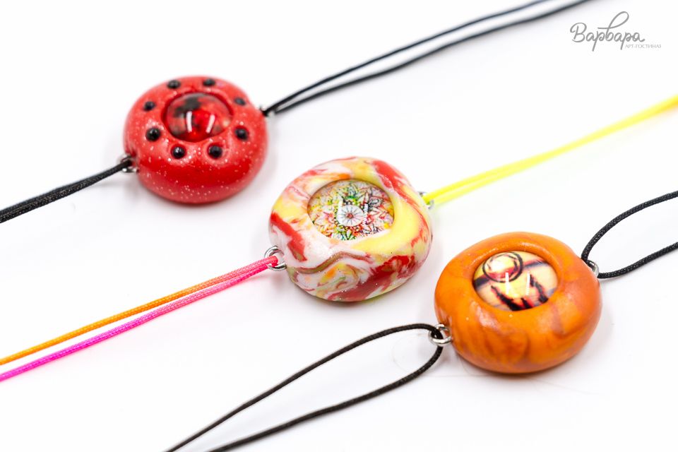 Браслет "Астра", полимер, С