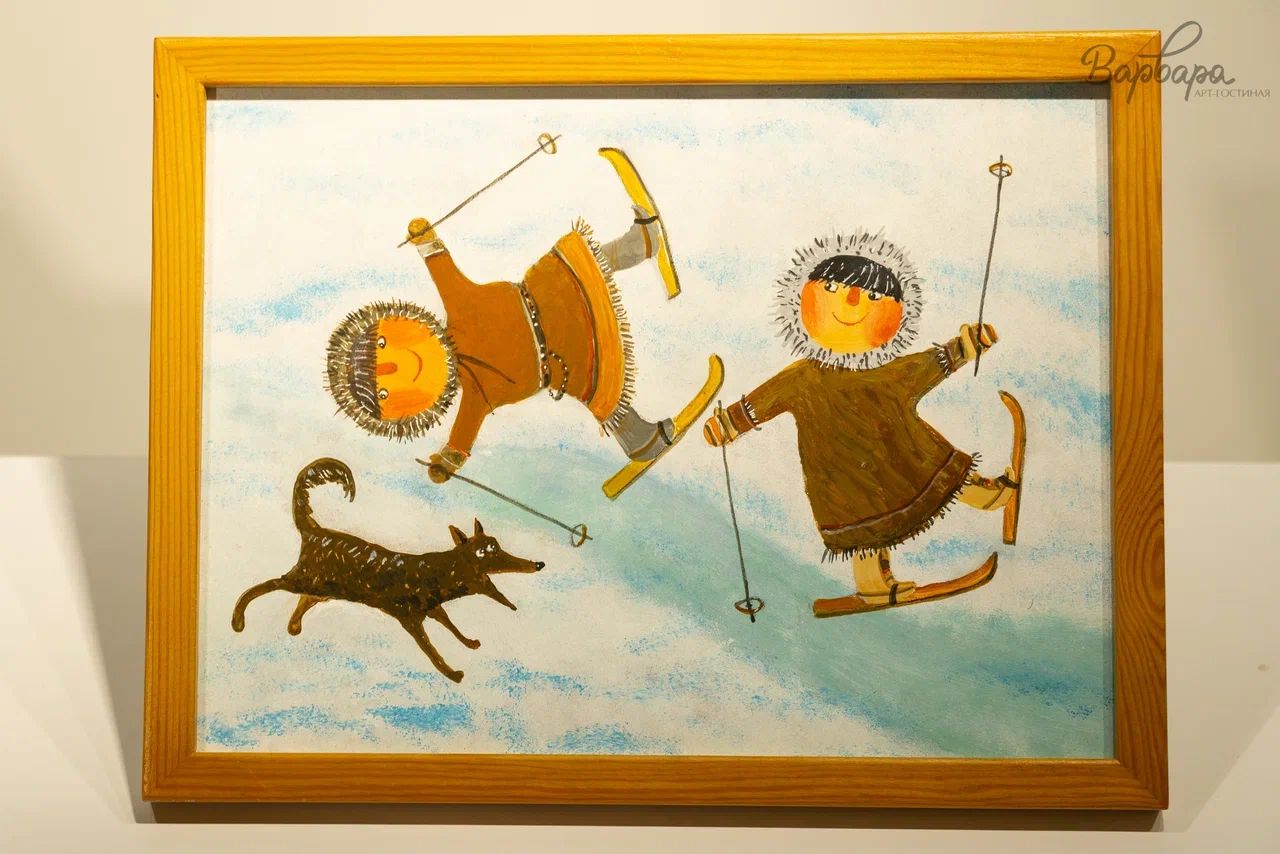 Картина коллекция "Саами" в раме
