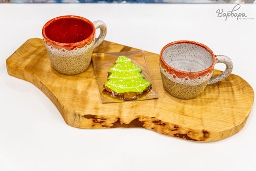 Доска для подачи "Русская береза" Б