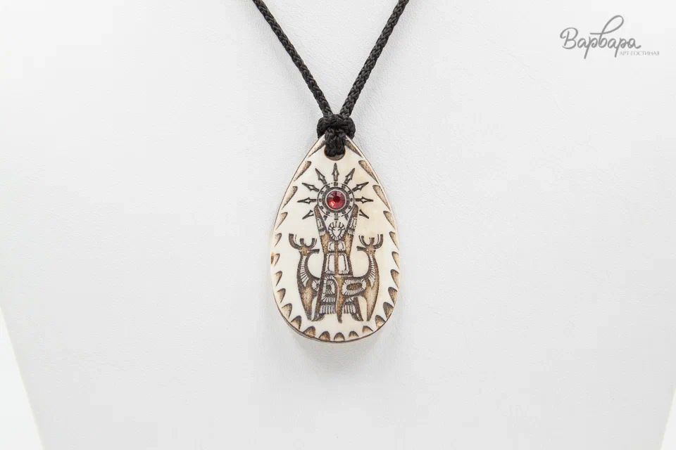 Кулон "Дары Севера" солнце тундры
