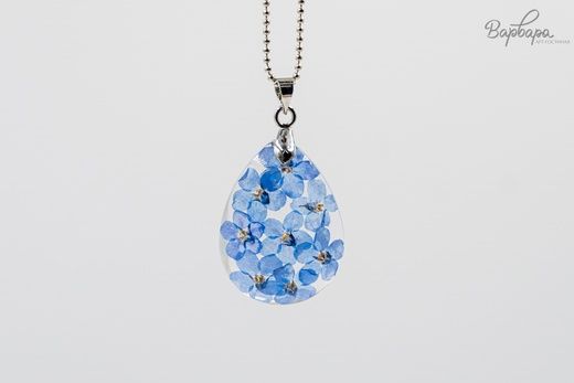 Кулон с сухоцветом, С