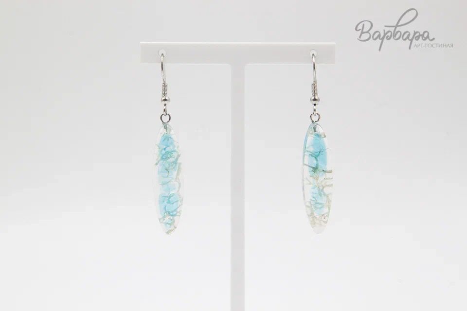 Серьги с ягелем