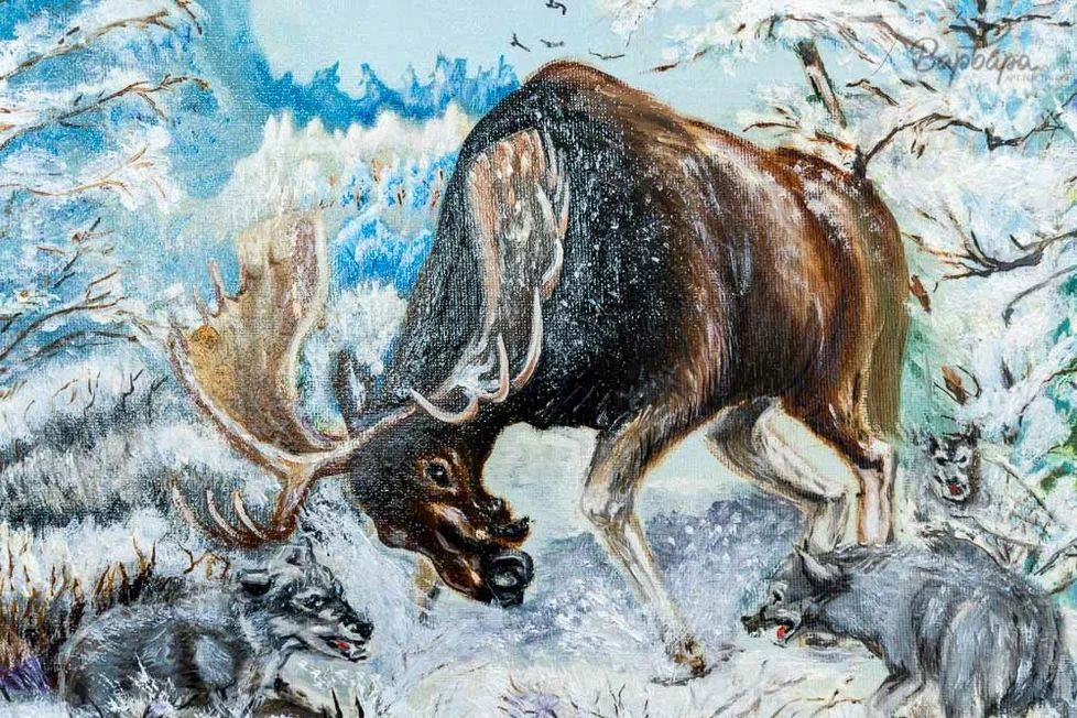 Картина "Кольский край", малая