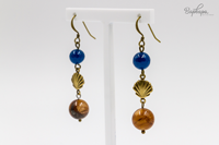 Серьги "Воспоминание о лете"