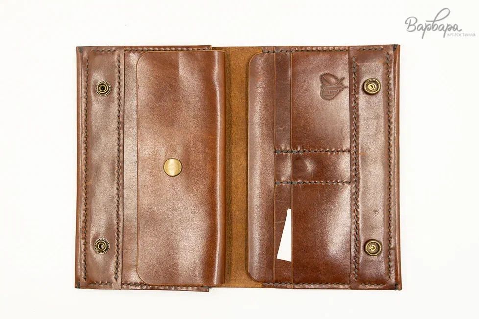 Портмоне кожаное "Юнко"