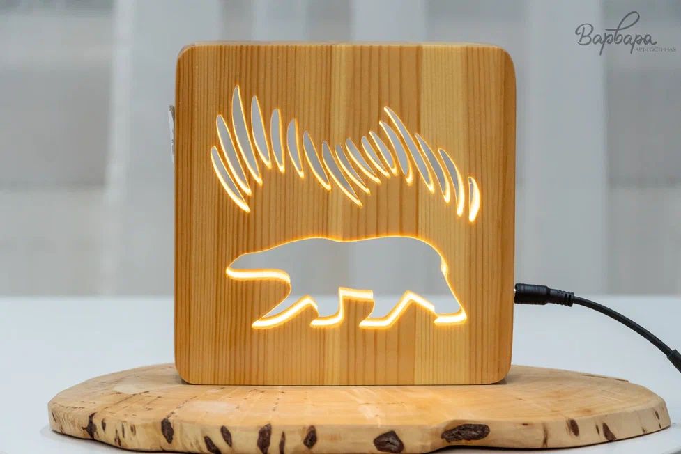 Светильник "Cеверный узор"