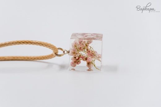 Кулон с сухоцветом, С