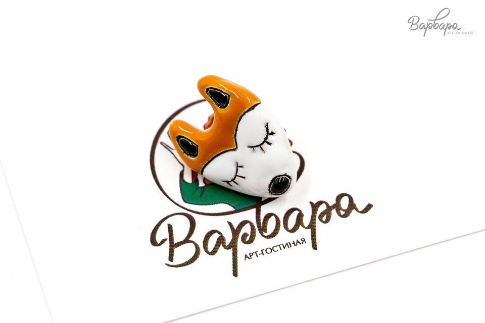 Брошь керамика "Крис"