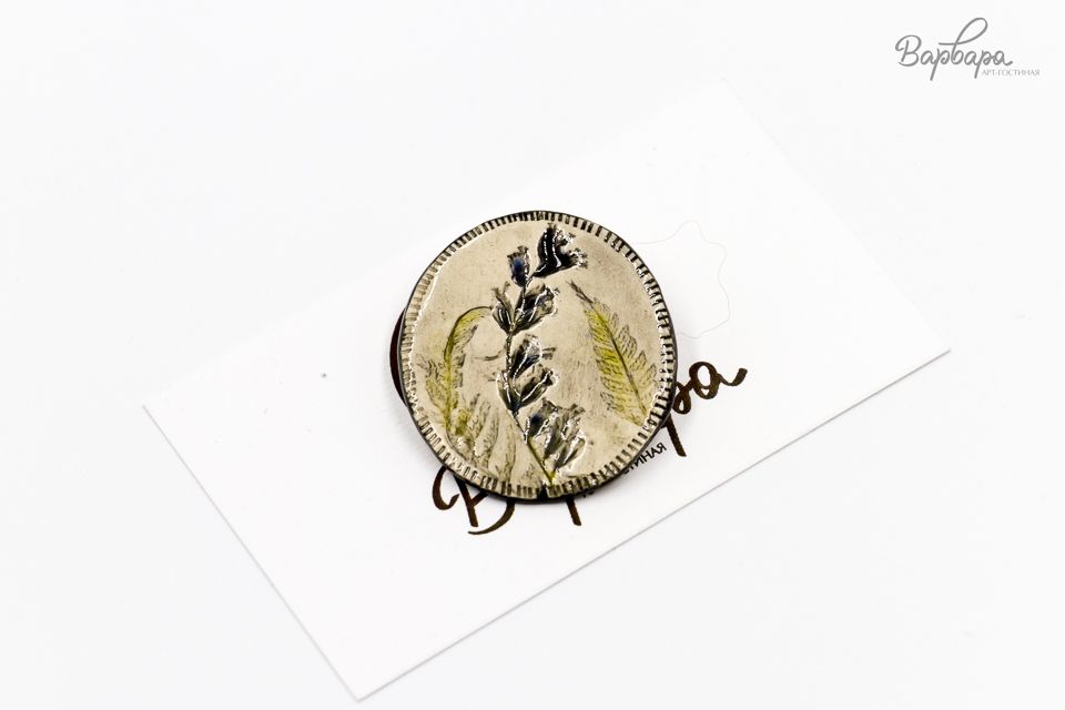 Брошь керамика "Крис"