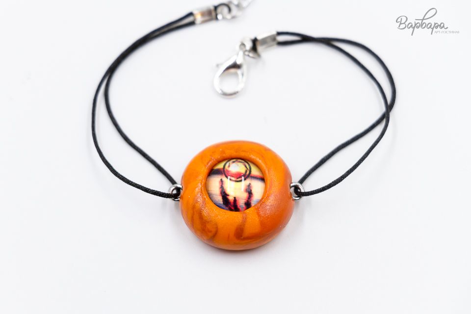 Браслет "Астра", полимер, С