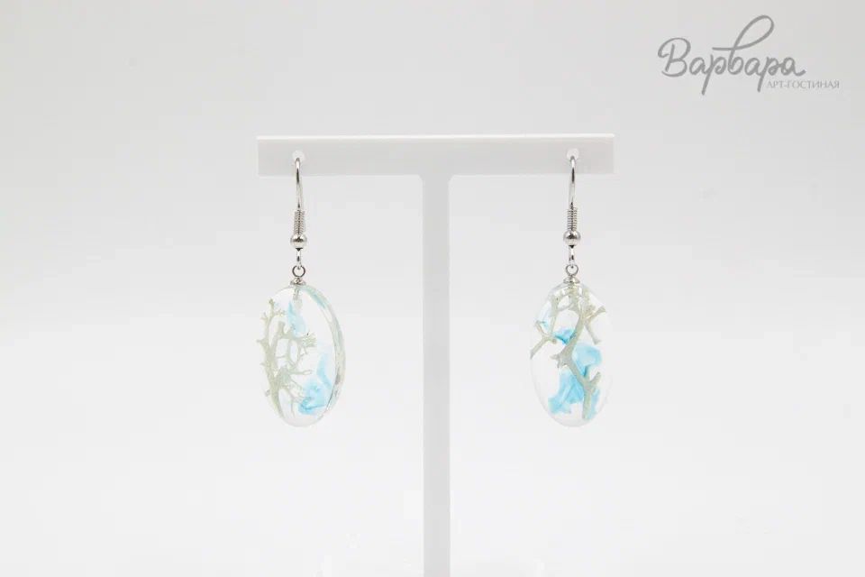 Серьги с ягелем